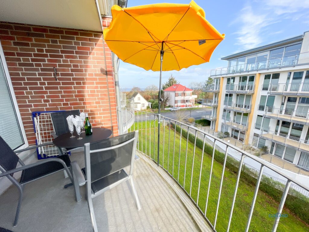 Cuxland-Fewo-Service-Residenz Hohe Worth-Wohnung 307-Balkon